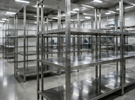Rayonnage Casablanca - fabrication inox Maroc