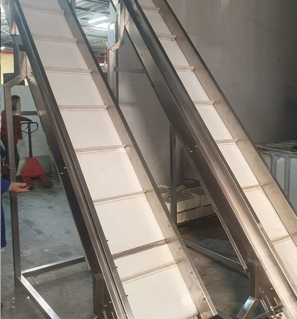 convoyeur a bande elevateur inox - convoyeur casablanca maroc