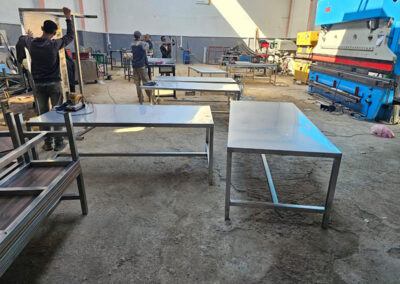 table inox casablanca - fabrication inox Maroc